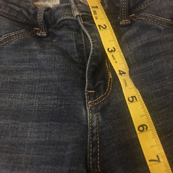 Hollister Jean Leggings Size 3, 26” Waist, 26” Inseam; Blue - Picture 6 of 11